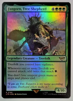 MTG Fangorn, Tree Shepherd The Lord of the Rings: Tales of Middle-earth 0166... - Image 1