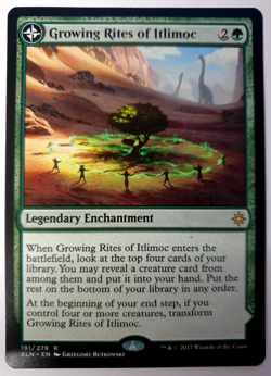 Growing Rites of Itlimoc - Rare - MTG Ixalan - 191 VLP - Image 1