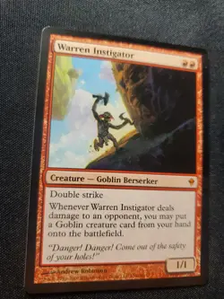 Warren Instigator Zendikar NM Magic The Gathering MTG Tcg - Image 2