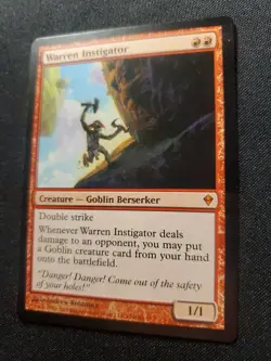 Warren Instigator Zendikar NM Magic The Gathering MTG Tcg - Image 3