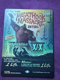 MTG Innistrad Remastered The Meathook Massacre 486 FOIL Near Mint/Mint - Image 1
