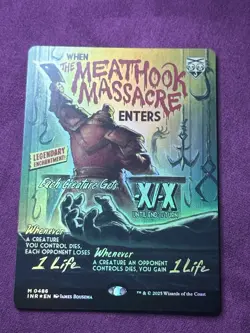MTG Innistrad Remastered The Meathook Massacre 486 FOIL Near Mint/Mint - Image 2