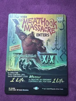 MTG Innistrad Remastered The Meathook Massacre 486 FOIL Near Mint/Mint - Image 3