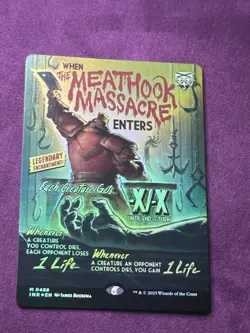 MTG Innistrad Remastered The Meathook Massacre 486 FOIL Near Mint/Mint - Image 4