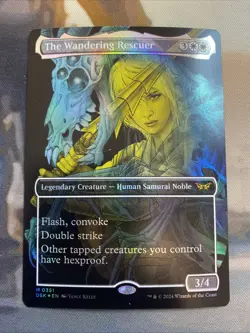 The Wandering Rescuer 0351 (Showcase Foil) -MTG: Duskmourn: (DSK) NM - Image 1