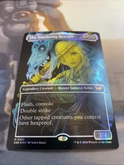 The Wandering Rescuer 0351 (Showcase Foil) -MTG: Duskmourn: (DSK) NM - Image 2