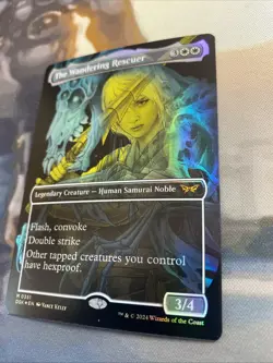 The Wandering Rescuer 0351 (Showcase Foil) -MTG: Duskmourn: (DSK) NM - Image 4