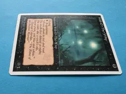 MTG Magic the Gathering Will-o'-the-Wisp (171/379) Fourth Edition LP - Image 4