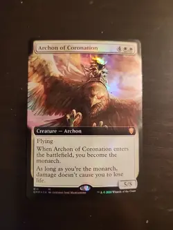 Archon of Coronation (Extended Art) Commander Legends Foil - Image 1