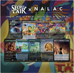Magic the Gathering MTG Secret Lair Nuestra Magia Rainbow Foil Sealed - Image 1
