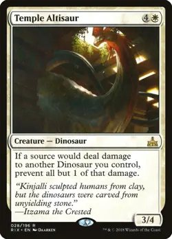 Temple Altisaur [Rivals of Ixalan] Magic MTG - Image 1