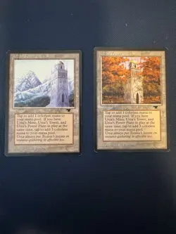 MTG - Magic The Gathering - Urza’s Tower X2 - Antiquities - LP/EX! - Image 1