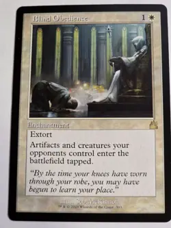 MTG - Blind Obedience Retro Frame - Ravnica Remastered - Image 1