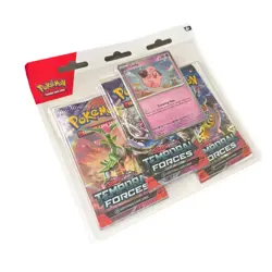 Pokemon TCG Temporal Forces 3 Pack Blister New Sealed - Image 1