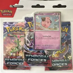 Pokemon TCG Temporal Forces 3 Pack Blister New Sealed - Image 3