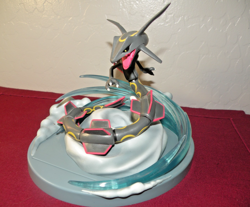 Pokemon Shiny Rayquaza Figure Hidden Fates Premium Card Holder - Image 1