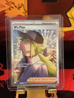 N's Plan - 170/086 - Pokemon Black Bolt Special Illustration Rare - Image 1