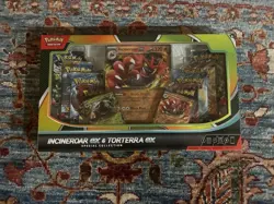 Pokemon TCG Incineroar ex & Torterra ex Special Collection Box - Factory Sealed - Image 3