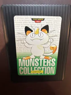Pokemon Meowth Carddass Bandai Nintendo 1996 No.052 Japanese - Image 1