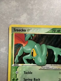 Pokemon TCG 2004 Treecko Gold Star Team Rocket Returns - Image 2