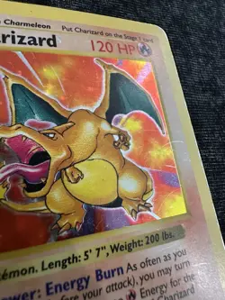 1st Edition Shadowless Charizard Base Set 4/102 Holo 1999 Pokemon - Image 3