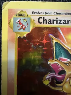 1st Edition Shadowless Charizard Base Set 4/102 Holo 1999 Pokemon - Image 4