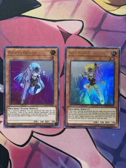Yugioh Righty Driver+ Lefty Driver - DUPO- EN032 & EN033 - 1st Edititon - Image 1