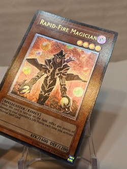 ULTIMATE Rare Rapid-Fire Magician EEN-EN019 Unlimited Yugioh 884 - Image 3
