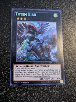 TOTEM BIRD SECRET RARE MP14-EN056 1st Edition YUGIOH! - Image 1