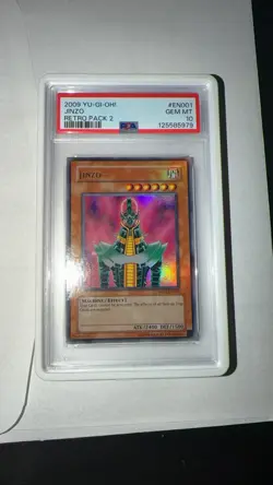 2009 Yu-Gi-Oh! Jinzo Retro Pack 2 PSA 10 - Image 1