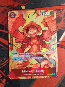 Monkey.D.Luffy (OP01-024) (Alternate Art) One Piece Premium Booster -The Best - Image 1