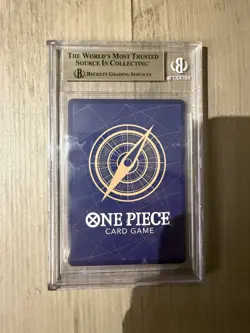 2025 ONE PIECE RED MANGA ALTERNATE ART OP13-118 MONKEY D. LUFFY BGS 10 label err - Image 2