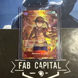 Monkey D Luffy ST10-006 Treasure Booster Promo One Piece - Image 1