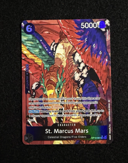 One Piece TCG St. Marcus Mars OP13-091 Alternate Art Alt English NM/M+ - Image 1