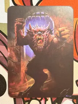 Sorcery: Contested Realm Roaming Monster Beta Ordinary Foil Card Erik's TCG - Image 2