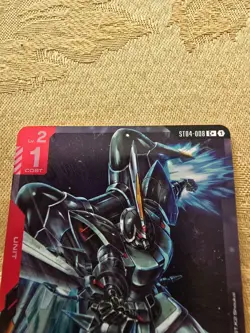 Gundam TCG GINN Art Foil Card ST04 008 C+ NM/Mint Never Played - Image 3