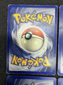 2x Machop 52/102 2x Machoke 34/102 Base Set Shadowless 1999 Vintage Pokemon Card - Image 5