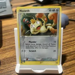Meowth 013 Black Star Promo E-Reader 2003 Vintage Pokemon Card RARE - Image 1