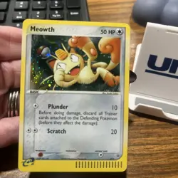 Meowth 013 Black Star Promo E-Reader 2003 Vintage Pokemon Card RARE - Image 3