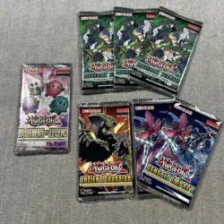 Yu-Gi-Oh Cards Mixed Booster PACKS Lot Of 7 Duelist Genesis Guardians Brothers - Image 1