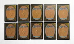 125 MTG MAGIC THE GATHERING 10 CARD MIXED LOT RARE GOLD UNCOMMON SILVER ♨ - Image 2