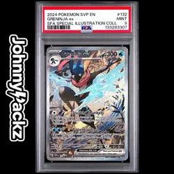 Pokemon TCG - PSA 9 Greninja ex SVP132 Black Star Promo Card - Shrouded Fable - Image 1
