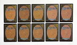 120 MTG MAGIC THE GATHERING 10 CARD MIXED LOT RARE GOLD UNCOMMON SILVER ♨ - Image 2