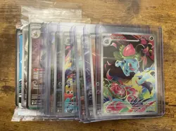 Pokemon TCG Ivysaur 134/132 Me01: Mega Evolution Full Art Holo - 11 Card Lot - Image 1