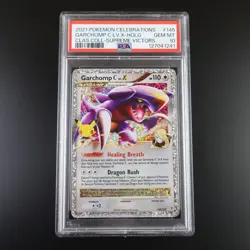 PSA 10 Garchomp C LV X 145 Pokemon Celebrations Classic Collection Graded Card - Image 1