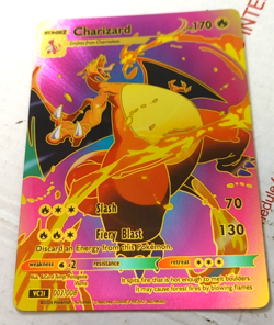Charizard Pokemon Custom Fan Made Art Card - Image 1