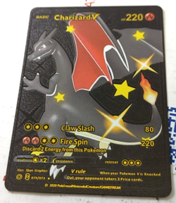 Charizard V Pokemon Custom Fan Made Art Card - Image 1