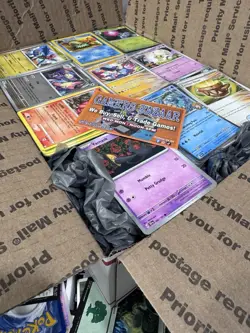 🔥 17lbs 4200+ UNSEARCHED Pokemon Bulk Lot! Some Holos & Vintage Cards LP/NM ✨ - Image 1