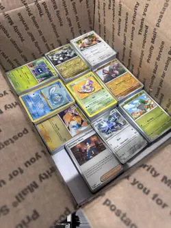 🔥 17lbs 4200+ UNSEARCHED Pokemon Bulk Lot! Some Holos & Vintage Cards LP/NM ✨ - Image 4