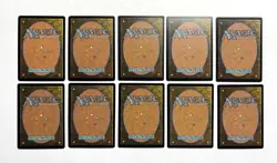 118 MTG MAGIC THE GATHERING 10 CARD MIXED LOT RARE GOLD UNCOMMON SILVER ♨ - Image 2